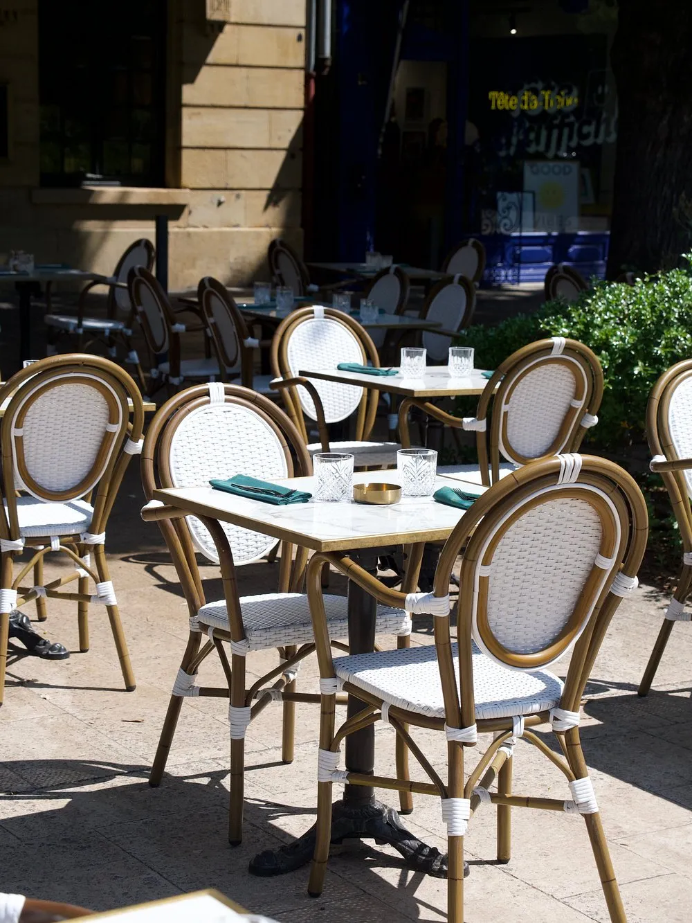 Terrasse du Flore, quartier de Metz